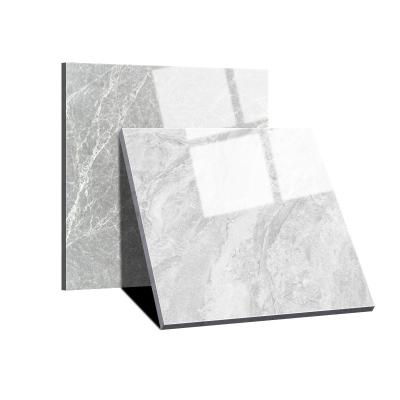 China CLASSIC 600*600mm Porcelain Polished Glazed Marble Ceramic Tile Look Slab Floor Tile For Indoors for sale