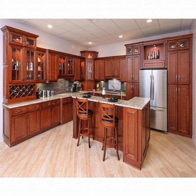 China Modern Cherry Red Sideboards and Solid Wood Sideboard and Poplar Shaker Style Cherry Sideboard for sale