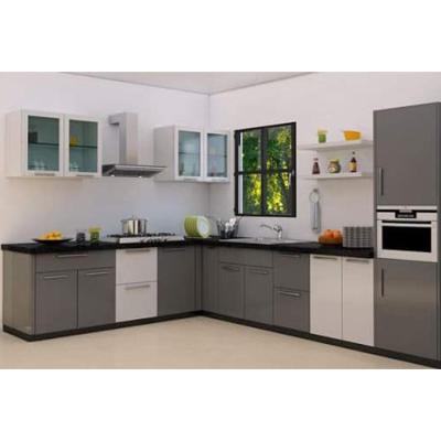 China The new type modern mini set outdoor small kitchenette steel panel for rta cabinets kitchen morden wooden sy for sale