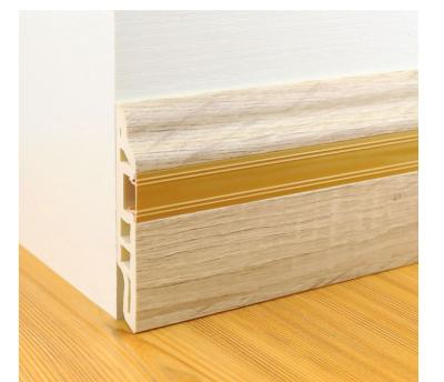 China New Arrivals Modern Pvc Skirting Board For Indoor for sale