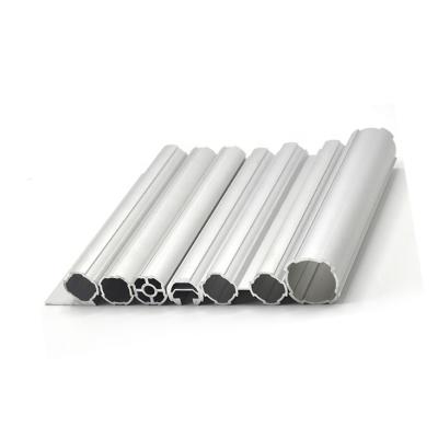 China Movable OD 28mm Alloy Stainless Aluminum Round Pipe Aluminum Lean Tube For Assemble Line Rack System for sale