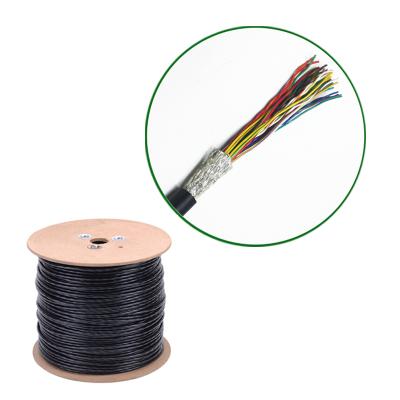 China nti - acid & UL2464 Alkali Electronic Wire 26AWG Aluminum Foil Braided Signal Shielding Sheath Wire for sale