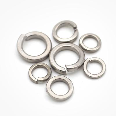 China Customized White Galvanized Spring Washer Stainless Steel Machinery Fasteners Combination Plain OEM Standard Stainless Steel for sale