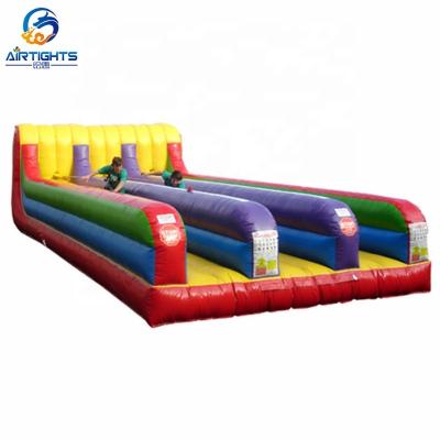 China High quality durable outdoor inflatable bungee race 3 lanes high strength bungee race for rental business for sale