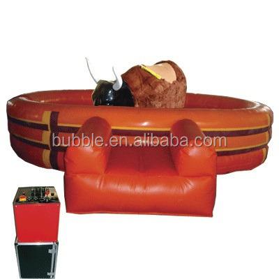 China High Strength Hot Sale Inflatable Rodeo Bull Ride Mechanical Bull Game for sale