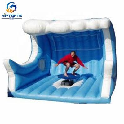 China Hot Sale High Strength Attractive Surf Board Surf Simulator Safe Inflatable Rides for sale