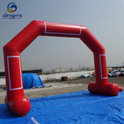 China custom inflatable arch with printing banners, start finish durable inflatable arch / inflatable archway as required for sale