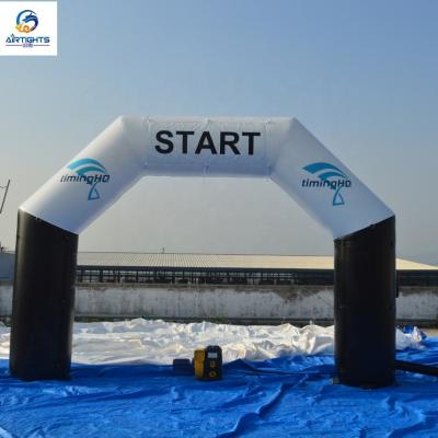 China Custom Color & Printing Outdoor Durable Inflatable Finish Line Arch 16' 4