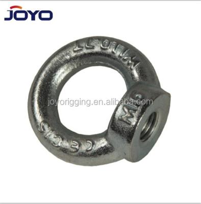 China Heavy Industry China Manufacturer Rigging Hardware Drop Forged DIN582 Lifting Eye Nut for sale