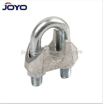 China Qingdao China Manufacturer High Quality DIN741 Galvanized ALLOY Rigging Casting Ductile Steel Galvanized Wire Rope Clip for sale