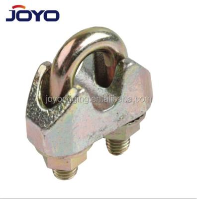 China High Quality Yellow Galvanized ALLOY Rigging Din1142 Wire Rope Clip for sale