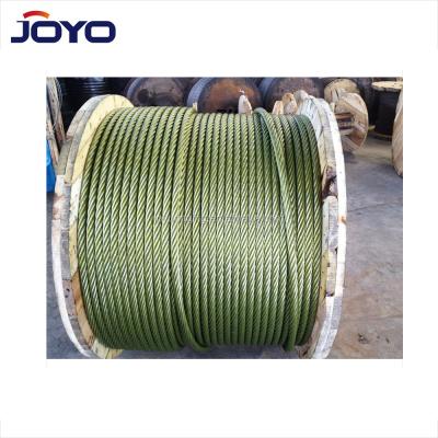 China High Quality 16mm Galvanized Elevator 18mm Elevator Steel Wire Rope for sale