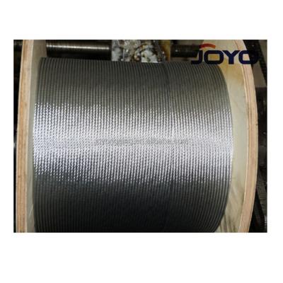 China General Purpose 6X7+FC 1770N/MM2 Galvanized Winch Steel Wire Tension Rope for sale