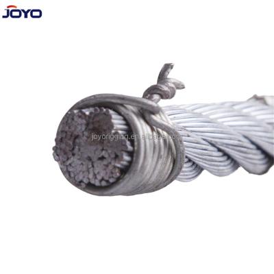 China General Purpose Galvanized Right Hand 7X19 Steel Wire Regular Stretched Rope for sale