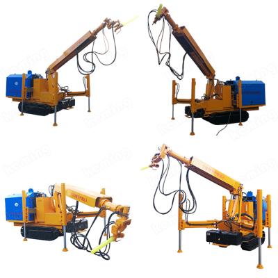 China 0-360 Degree Spraying Shotcrete Robot Shotcrete Pump Truck 7-16m Max Spraying Distance for sale