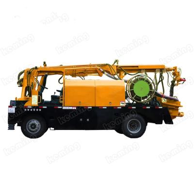 China KEMING Cement Concrete Shotcrete Robot Remote Control Shotcrete Equipment for sale