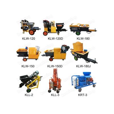 Κίνα Industrial 7.5Kw Electric Mortar Grouting Pump With 5m3/H Flowing Capacity προς πώληση