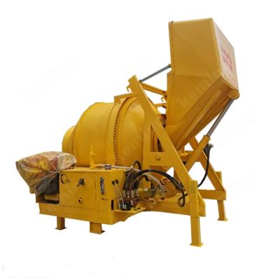 China High Power Machine JZC JZM Electric Diesel Drum Mixer With ≤2% Water Supply Error Te koop