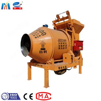 China Concrete Aggregate Concrete Drum Mixer With 15r/Min Drum Rev And 10-30m3/H Productivity zu verkaufen