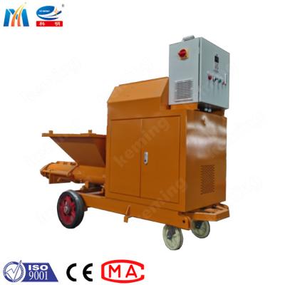 China 6 M3/H Mortar Spraying Machine Rotor And Stator Plaster Screw Plastering With Air Compressor for sale