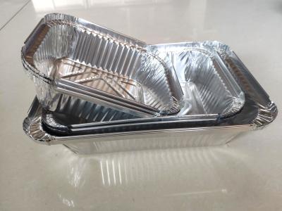 China Silver SGS Food Grade 1145 Aluminium Container Foil for sale