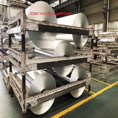 China Rollo enorme del papel de aluminio H18 1235 de Composited 0.2m m en venta