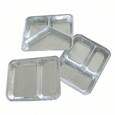 China 3003 0.01mm Meeneem het Voedselcontainers van de Aluminiumfolie Te koop