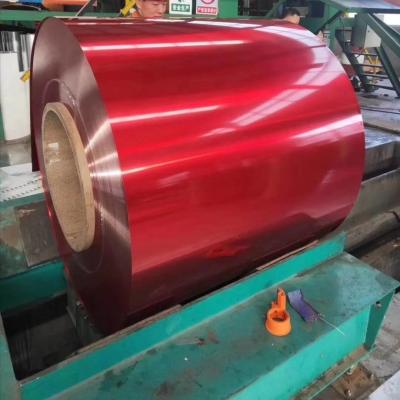 China Construction 1550MM RAL Color Coated Aluminium Coil for sale