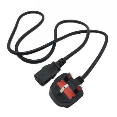 China Laptop Power Cable Power Supply Plug New UK Standard AC Current Cord 13A 250V for sale