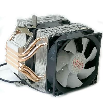 China Wholesale High Quality And Large Air Volume 4 Copper Tube PC CPU CPU Heatsink for sale