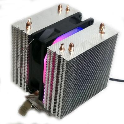 China CPU 120mm Led Fan Case Lcd RGB Fan PC Computer Cases CPU Coolers Heatsinks for sale