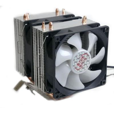 China Professional Copper Fan CPU Air Cooler Computer CPU Heatsink Radiator Heat Pipes Heat Pipes Laptop CPU Pipe for sale