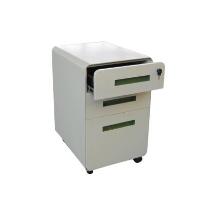 China Metal filing cabinet rollendearsip kantor mobile kabinet office drawer equipment convertible cabinet mobile pedestal for sale