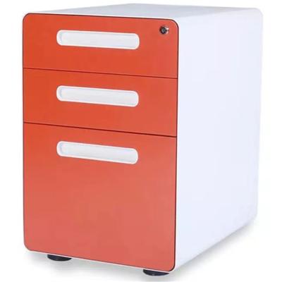 China Metal Convertible Multi Function 3 Drawer Mobile Office Furniture File Cabinet for sale