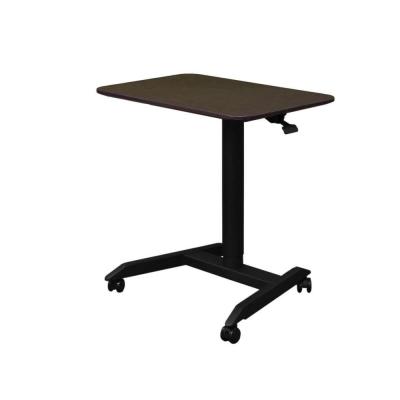 China Pneumatic Solution Home Gas Lift (Height) Adjustable Work Sit Stand Desk Table Home Use Furniture for sale