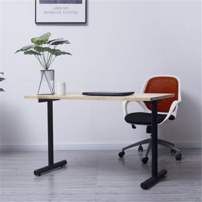 China Adjustable (height) we work office table home office computer desk solid wood working table for sale