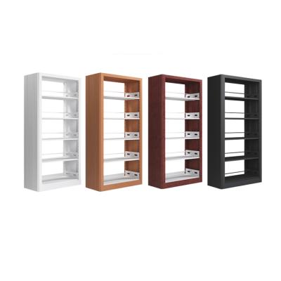 China Traditional Modern Steel Furniture School Used Book Shelves Metal Book Shelves For Library for sale