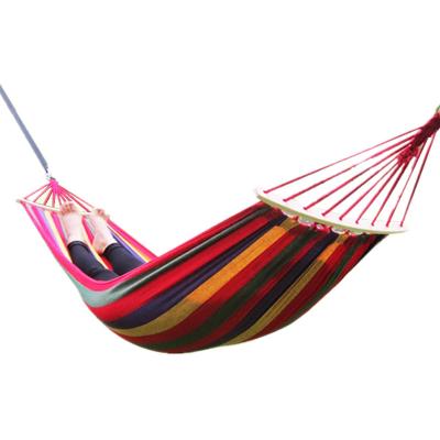 China Modern Tree Strap Parachute Camping Hammock Swing Chair Double Two Sleeping People Use Portable Outdoor Hammock for sale