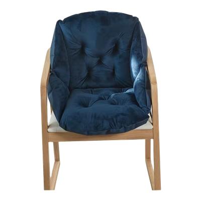 China Modern Simple Plush Non-slip Dining Chair Thickened Warm Cushion Office Waist Cushion for sale