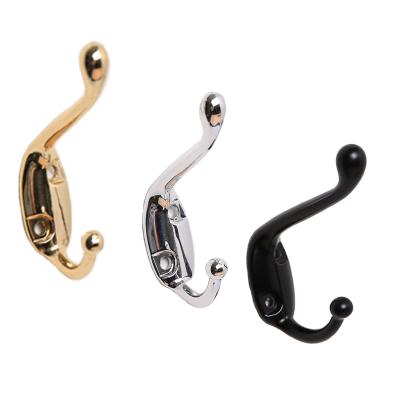 China Traditional Heavy Duty Metal Decorative Clothes Coat Hat Hook Hanger for sale