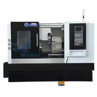 China GY5075 Metal Drilling GY5075 Metal Wood Cutting Machine CNC Slope Bed Turning High Accuracy Plastic Lathe for sale