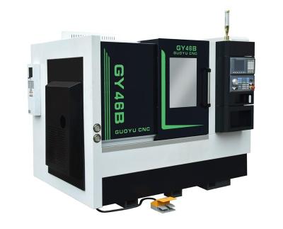 China Construction material stores GY46B syntec control system competitive price tail actions turret cnc lathe machine for metal cutting for sale