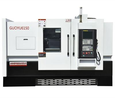 China Chinese Heavy Duty Metal Drilling CK6150 Flat Bed CNC Lathe Turning Milling Machine Tool For Metal Cutting for sale