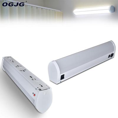 China High Quality New Design 0-10V Dimmable Hospital Bed Side Lighting Overbed Strip Light Linear Led With Pull String for sale