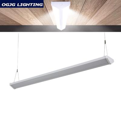 China Good Cabinet Quality 5 Years Warranty Warehouse Lighting Industrial Triangle Shape Led Linear Batten Light for sale