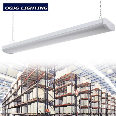 China Warehouse High Power Suspended Lights 100W 120W 150W Warehouse Workshopled Linear High Bay Light PC Dustproof Cover Highbay Lighting for sale