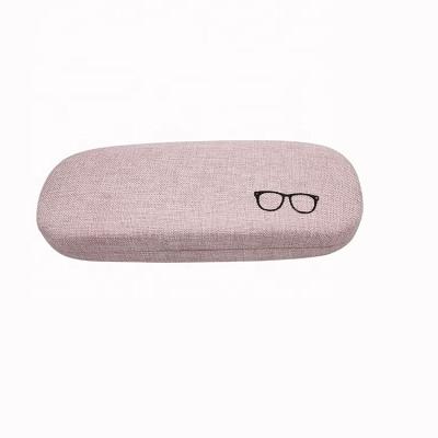 China Stylish Hard Shell Optical Glasses Case Ellipsoid Shape Multiple Color for sale