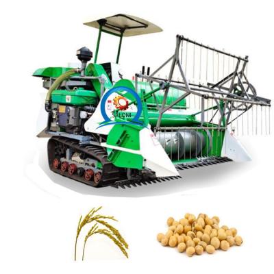 China Hot sale commercial automatic wheat and soybean crawling harve of rice/harvester crawler combine/paddy wheat crawler combine rice for sale