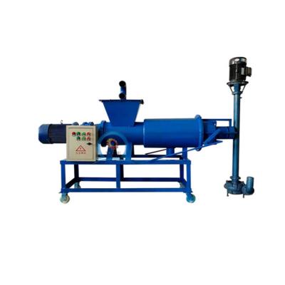 China Animal Waste Etc Farm Dewatering Machine Professional Automatic Poultry Fertilizer Drying Machine Cow Dung Solid Liquid Chicken Animal Separator for sale