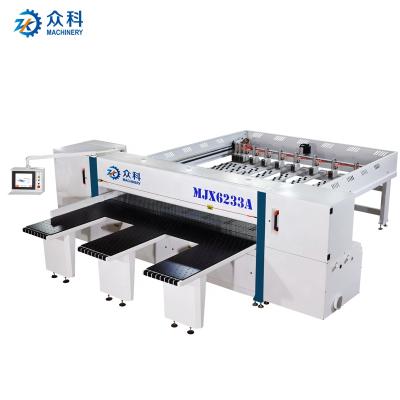 China VERTICAL CNC Wood Cutting Panel Saw Machine MJX6233A CNC Beam Saw Machine for sale